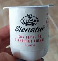 Mängden socker i Bienatur yogur con trocitos de fresa