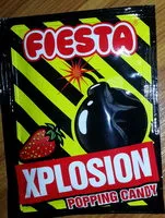 Mängden socker i Xplosion popping candy