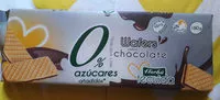 Mängden socker i Wafers chocolate 0% azúcares
