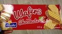 Mängden socker i Wafers Choconuts