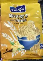 Mängden socker i Wafers sabir vainilla