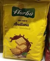 Mängden socker i Mini Wafers Avellana