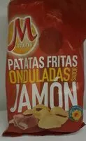 Mängden socker i Patatas fritas onduladas sabor Jamón