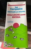 Mängden socker i Leche la campesina