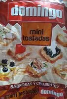 Mängden socker i Mini tostadas