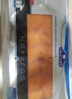 Mängden socker i Salmón Noruego Ahumado