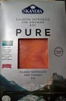 Mängden socker i Salmón Noruego Sin Ahumar