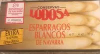 Mängden socker i Esparragos blancos de Navarra