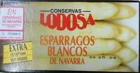Mängden socker i Esparragos Blancos