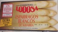 Mängden socker i Esparragos blancos de Navarra