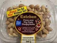 Mängden socker i Cacahuete frito sin sal