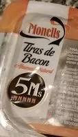 Mängden socker i Tiras de Bacon Ahumado Natural