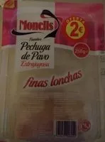 Mängden socker i Pechuga de pavo finas lonchas