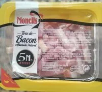 Mängden socker i Tiras bacon