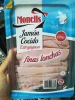 Mängden socker i Jamón cocido