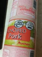 Mängden socker i Chóped pork