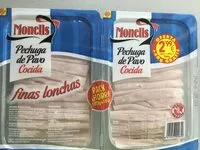 Mängden socker i Pechuga de pavo cocida