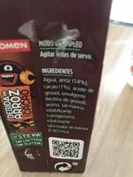 Mängden socker i Bebida de arroz con cacao