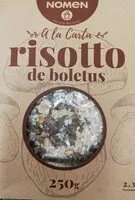 Mängden socker i Risotto de bolet