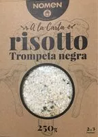 Mängden socker i Risotto trompeta negra