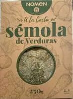 Mängden socker i Sémola de verduras