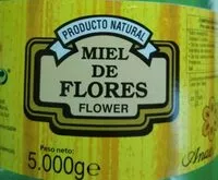Mängden socker i Miel de flores