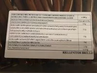 Mängden socker i Damel Rellenito Cola 210 Und