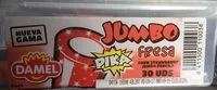 Mängden socker i Jumbo fresa pika