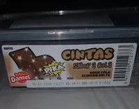 Mängden socker i Cintas sabor a cola