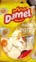 Mängden socker i Happy eggs