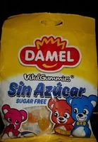 Mängden socker i Vitalgummies sugar free