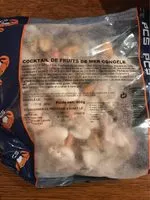 Mängden socker i Cocktail de fruits de mer congele