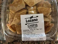 Mängden socker i Chipis