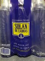 Mängden socker i Agua mineral natural