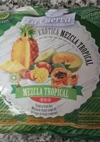 Mängden socker i Mezcla frutas