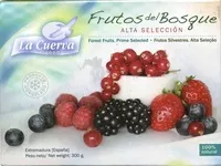 Mängden socker i Mezcla de frutas del bosque congeladas "La Cuerva"