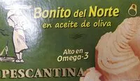 Mängden socker i Bonito del norte en aceite de oliva