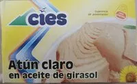 Mängden socker i Atún claro aceite de girasol