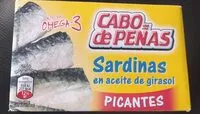 Mängden socker i Sardinas en aceite de Girasol