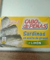 Mängden socker i Sardinas en aceite de girasol
