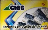 Mängden socker i Sardinas en aceite de girasol