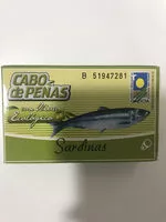 Mängden socker i Sardinas En Aceite De Oliva Eco Cabo De Peñas