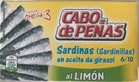 Mängden socker i Sardinas en aceite de girasol al limón