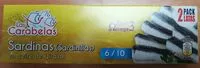 Mängden socker i Sardinas en Aceite de girasol