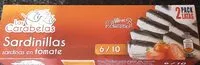 Mängden socker i Sardinillas en tomate