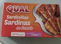 Mängden socker i Sardinillas en tomate