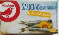 Mängden socker i Sardinillas en aceite de girasol