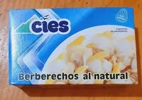 Mängden socker i Berberechos al natural