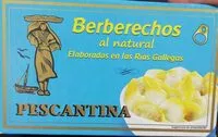 Mängden socker i Berberechos al natural elaborados en rías gallegas
