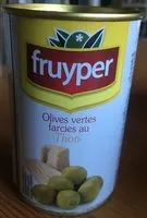 Mängden socker i Olives vertes farcies à la pâte de thon